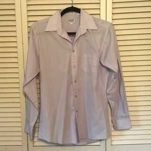Boys lavender button down size 16